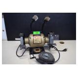 Nesco 6' Bench Grinder. Excellent Condition Works