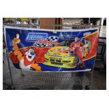 Team Kellogg's Nascar Banner. Earnhardt, Gordon,
