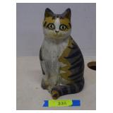 Vintage Cast Iron Cat Door Stopper