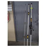Seahawk 15' Surf Spinning Rod & Reel. Needs New