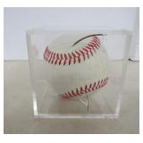 Dennis Bose Biddle Hand-Signed Baseball - NOTE