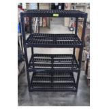 Four Tier Plastic Shelf 36'x24'x54'