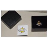 Victoria Wieck Sterling Ring w/ Citrine in Box