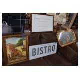 Four Framed Art Pictures