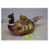 Vintage Pheasant Cookie Jar Made in Japan