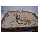 Cowboy Themed Ponche Size L/XL