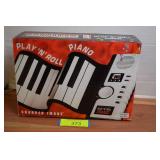 Sharper Image Play 'N' Roll Piano. Works
