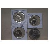 1961D Silver Quarter,(2) 1976 Quarters&1917D