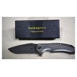 Eafengrow,Lock Blade Knife With Box