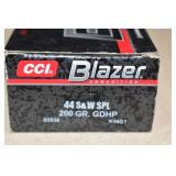 50 Rounds Of Blazer 44 S&W Ammo