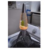 Vintage Hot Oil Spaceship Lamp