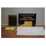 22kt Gold Babe Ruth Baseball Card