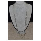 Sterling Liquid Silver w/Wolf,Turtles&Bird Fetish