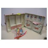 Barbie & Midge Carry Case & Two 1970's Barbies