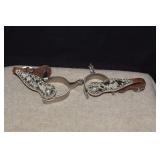 Spurs w/ Leather Straps