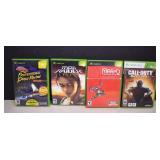 Three XBox Games & One XBox 360 Game