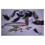 Assortment Of Vintage Fishing Lures