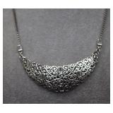 Brighton Baroness Necklace w/ Clear Stones & Tag