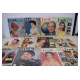 12- Collectible Look Magazines 1951-54