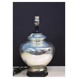 Vintage Mercury Glass Lamp