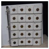 (130) Wheat Pennies w/ Some Errors  1918 to 1958D