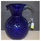 Hobnail Bulb Pitcher 11'