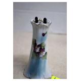 Vintage Porcelain Hat Pin Holder & Hat Pins