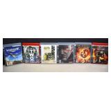 Six Play Station 3 Games (PS3)