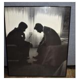 Framed Print,John F. Kennedy & Brother Robert