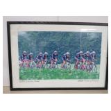 2004 Tour de France USPS Cycling Team Print