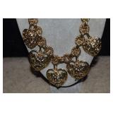 Graziano Chunky Heart Necklace