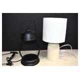 Two Small Lamps,Both Working