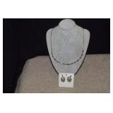Brighton Moderna Collar Necklace & Earrings