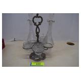 Vintage Cruet Set. As Is