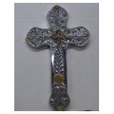 Arthur Court Aluminum Metal 17' Cross
