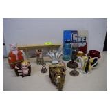 Lot of Collectibles. Bells, Pitcher, Jars & More