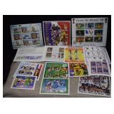 Mint Foreign Soccer Stamp Sheets