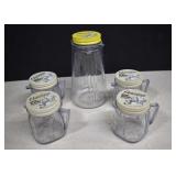 Vintage Osterizer Mini Blend Containers,Blend &
