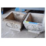 Concrete Flower Planters