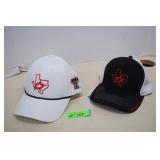 Two Dallas Stars, Texas Tech Collectible Caps
