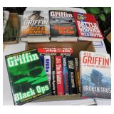 Box of 17 W.E.B. Griffin Hardback Novels