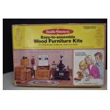 1976 Complete,Wood Doll Furniture Kit