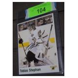 Dalles Stars Goalie Tobias Stephan