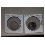1915 & 1915D Barber Silver Quarters