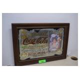 Coca Cola Mirrored Wall Art. Mirror Cracked