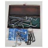 Metal Box of Several Hex Keys
