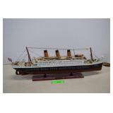 Titanic Wood Model. Very Intricate