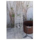 Stack of Tomato Trellises