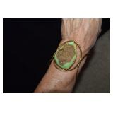 Large Druzy Cuff Bracelet