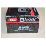 50 Rounds Of 44 S&W SPL Ammo